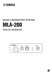 Yamaha MLA-200 Guia De Instalacion