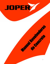 JOPER R100T Manual De Operación Y Seguridad