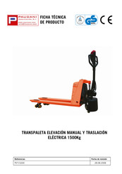 PAUDANI PET15200 Ficha Técnica De Producto