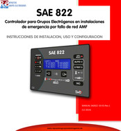 SVE SAE 882 Instrucciones De Instalación, Uso Y Configuración