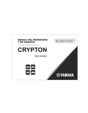 Yamaha CRYPTON Manual Del Propietário