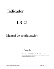 Flexar LR-21 Manual De Configuración