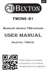 BIXTON TWINS-B1 Manual Del Usuario