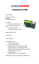 Alarmas Tausend CT-5000 Guia De Inicio Rapido