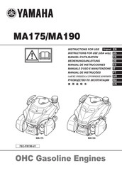 Yamaha MA175 Manual De Instrucciones