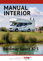 autocaravanas delta BENIMAR SPORT 323 Manual Interior