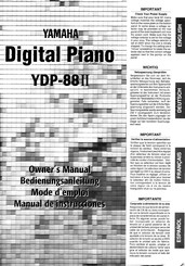 Yamaha YDP-88II Manual Del Usuario