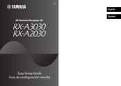 Yamaha RX-A2030 Guía De Configuración Sencilla