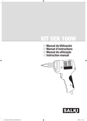 SALKI SEK 100W Manual De Utilización