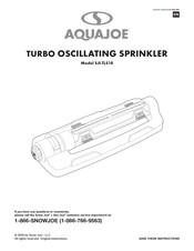 AQUAJOE SJI-TLS18 Manual De Instrucciones