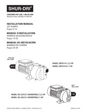 SHUR-DRI SDTS5-01 Manual De Instalación