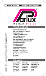 Parlux 1800 Instrucciones De Empleo