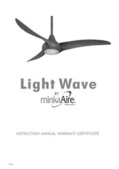 Minka Aire Light Wave Manual De Instrucciones De Instalación