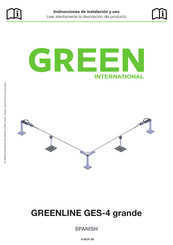 Green International Greenline GES-4 grande Instrucciones De Instalacion Y Uso