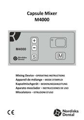 Nordiska Dental M4000 Instrucciones De Uso