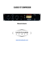 LENNARD AUDIO Classic FET Compressor MkII Manual De Usuario