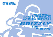 Yamaha YFM125GT Manual Del Propietário