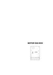 STRONG STAGE MOTOR DIGI BOX Manual De Usuario