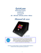 QuickLase Quickwhite 10W DUAL Manual De Uso