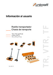 Stürmer Maschinen unicraft VTR 12 Información Al Usuario