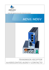 Adilec Enginyeria MDV645N16 Manual Del Usuario