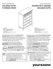 Your Zone WM2443P2-DC Instructivo