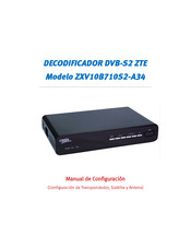 Cantv DVB-S2 ZTE ZXV10B710S2-A34 Manual De Configuración