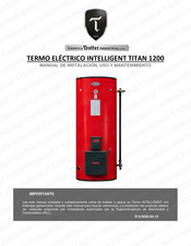 Trotter INTELLIGENT TITAN 1200 Manual De Instalación, Uso Y Mantenimiento