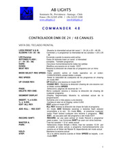 AB Lights Commander 48 Manual Del Usuario