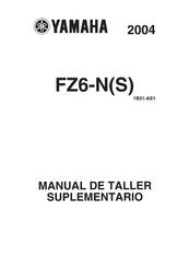 Yamaha FZ6-N 2004 Manual De Taller Suplementario