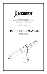 Neogen PRIMA-SHOT Manual De Instrucciones