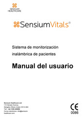 Sensium Healthcare Vitals Manual Del Usuario