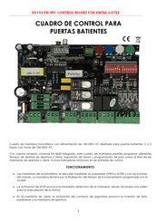 J.R. Automatismos DS191 SW MV Manual Del Usuario