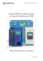 InfoPyme Comunicaciones Condor GPRS Manual De Puesta En Marcha