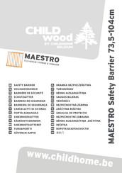 Childhome Belgium ChildWood Maestro Manual Del Usuario