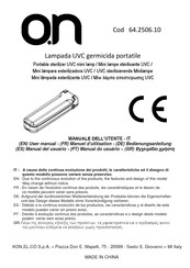 O.N 64.2506.10 Manual Del Usuario