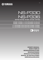 Yamaha NS-P336 Manual De Instrucciones
