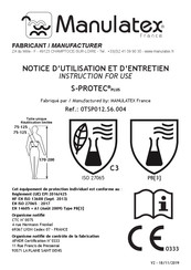 Manulatex France S-PROTEC Plus Instrucciones De Uso