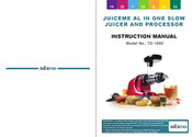 JUICEME TD-1000 Manual De Instrucciones