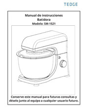 TEDGE SM-1521 Manual De Instrucciones