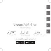 Bloom Diagnostics AHM test Manual De Instrucciones