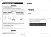 Yamaha PDS-242 Manual De Usario