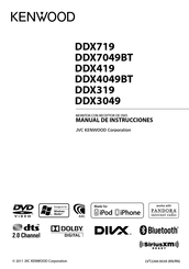 JVC KENWOOD DDX4049BT Manual De Instrucciones