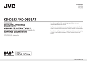 JVC KENWOOD KD-DB53 Manual De Instrucciones