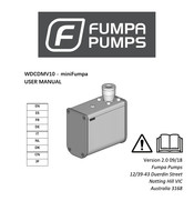 Fumpa Pumps WDCDMV10 Manual Del Usuario