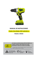 Klatter JD6322 Manual De Instrucciones