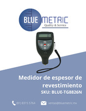 BLUE METRIC BLUE-TG8826N Guia De Inicio Rapido