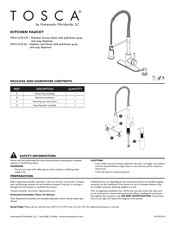 Homewerks Worldwide Tosca H91K-51D-CH Manual Del Usuario