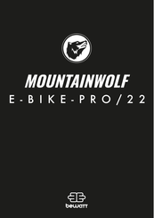 bewatt MOUNTAINWOLF E-BIKE-PRO/22 Manual Del Usuario