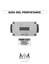 Master Metering MM100 Guia Del Propietario